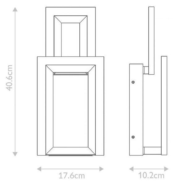 STENSKA LED-SVETILKA Eurofase 20 W 802 lm 3000 K 220-240 V