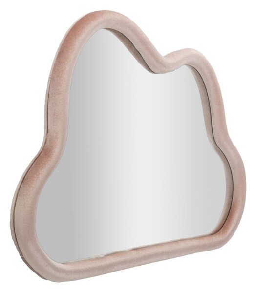 Stensko ogledalo Cloud Pink Velvet