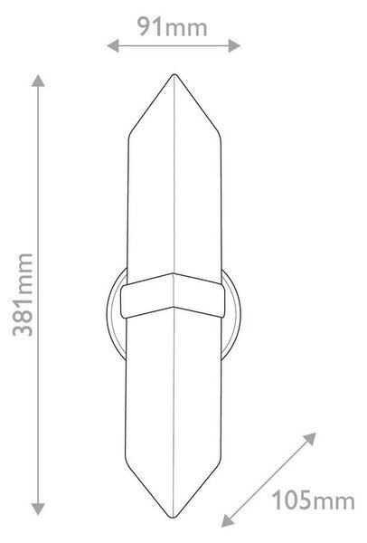 STENSKA SVETILKA Alora 60 W 220-240 V E14
