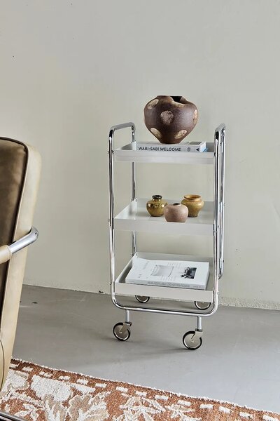 House Doctor regal na kolesih HDRoll 42 × 38 × 85 cm