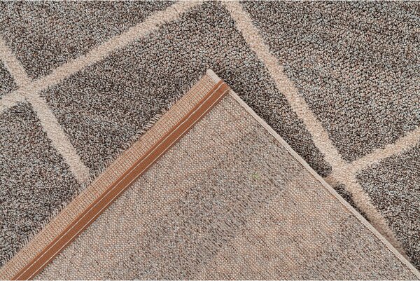 PREPROGA Rhombus 225 Braun / Beige 120/170 cm tkano rjava, bež