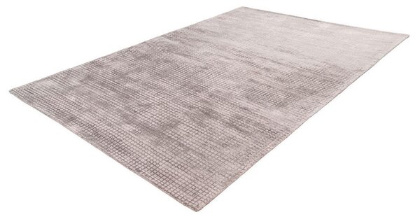 TEKAČ Bridget 125 Silber 80/150 cm tkano srebrne barve