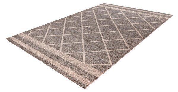 PREPROGA Rhombus 225 Braun / Beige 120/170 cm tkano rjava, bež