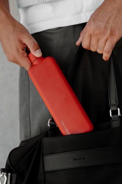 Memobottle steklenica za vodo iz nerjavečega jekla Slim