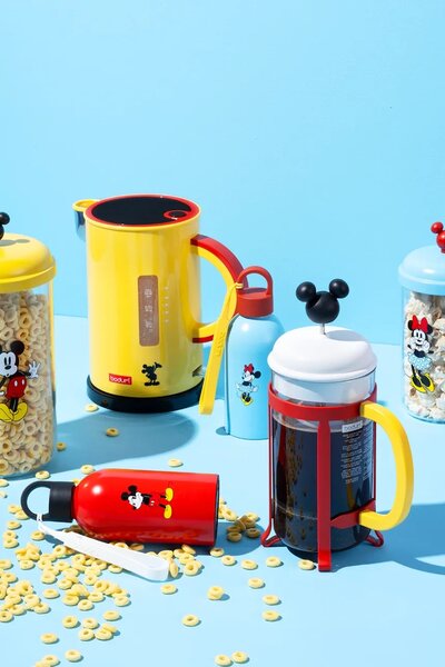 Bodum infuzor za kavo iz borosilikatnega stekla Jawa Disney-Mickey 1 l