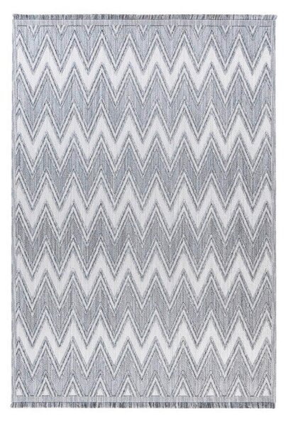 PREPROGA Sarai 225 Grau / Weiß 80/150 cm tkano siva, bela