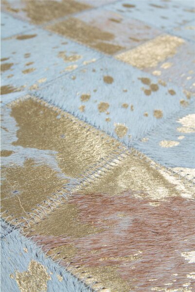 RAVNO TKANA PREPROGA Lavish 210 Elfenbein / Gold 120/170 cm krem barve, zlate barve