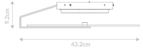 STENSKA LED-SVETILKA Eurofase 18 W 800 lm 3000 K 220-240 V