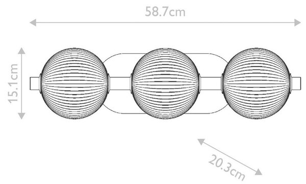 STENSKA SVETILKA Eurofase 27 W 1850 lm 3000 K 220-240 V