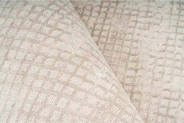 TEKAČ Bridget 125 Creme 80/150 cm tkano krem barve