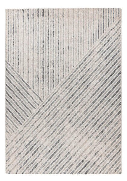 PREPROGA Rhombus 125 Beige / Grau 80/150 cm tkano siva, bež