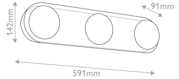 STENSKA LED-SVETILKA Alora 12 W 460 lm 2830 K 220-240 V