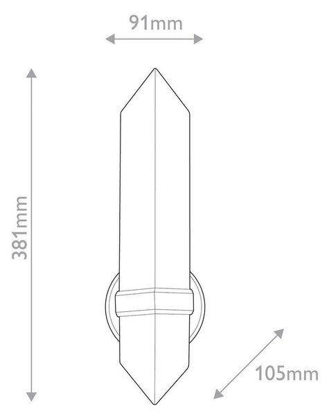 STENSKA SVETILKA Alora 60 W 220-240 V E27