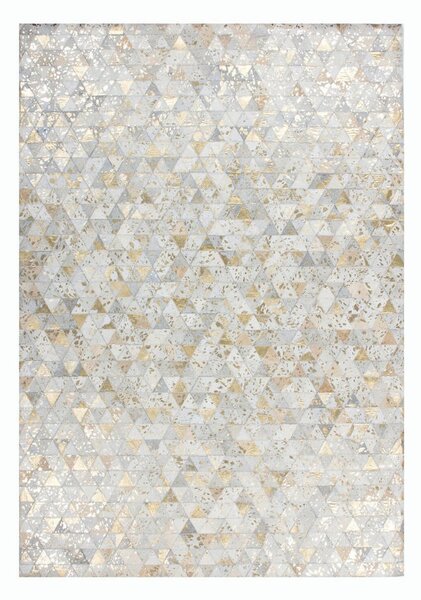 RAVNO TKANA PREPROGA Rocket 410 Elfenbein / Gold 120/170 cm krem barve, zlate barve