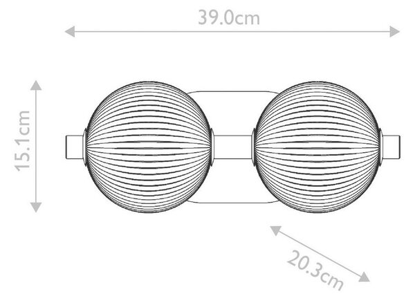 STENSKA SVETILKA Eurofase 18 W 1361 lm 3000 K 220-240 V