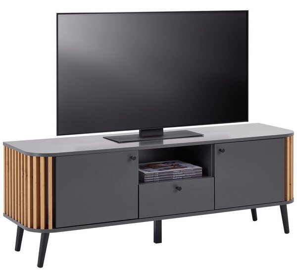 Premium Living Nizka Omarica Pure, Siva