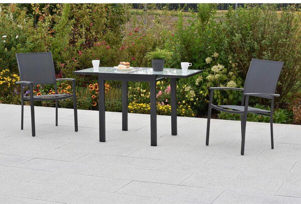 Gardenson Vrtni Set Milano, 3-delni, Raztegljiva Miza