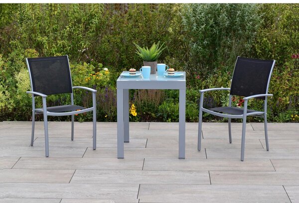 Gardenson Vrtni Set Milano, 3-delni, Raztegljiva Miza