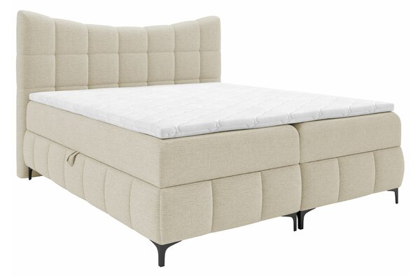 Boxspring postelja Baltimore 193, 160x200, Blago, Na voljo, 164x210x120cm