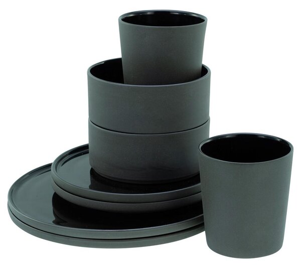 Creatable Kombinirani Servis Futuro Black, 8-Delni