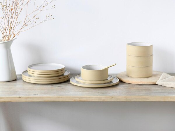 Creatable Jedilni Servis Futuro White Sand, 12-Delni