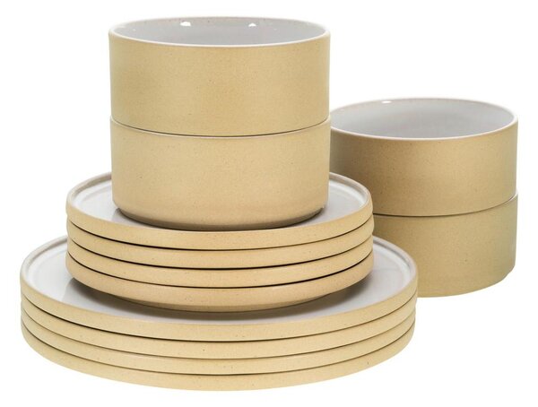 Creatable Jedilni Servis Futuro White Sand, 12-Delni