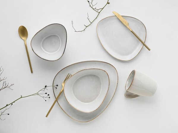 Creatable Kombinirani Servis Cloudy Offwhite, 10-Delni
