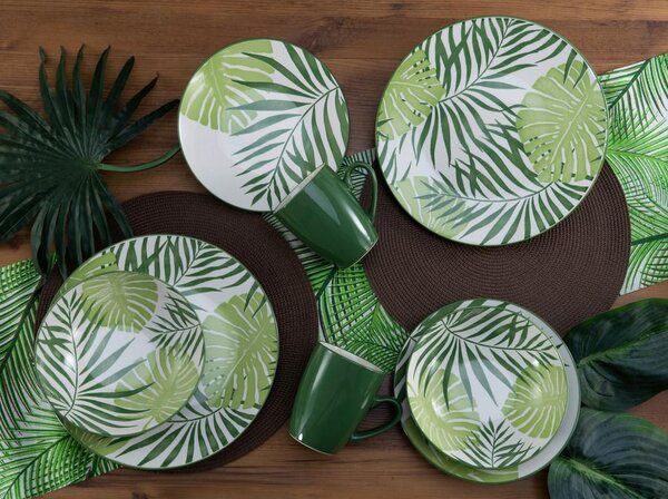 Creatable Kombinirani Servis Tropicana Grün, 16-Delni
