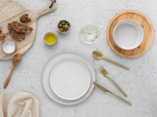 Creatable Jedilni Servis Futuro White Sand, 12-Delni