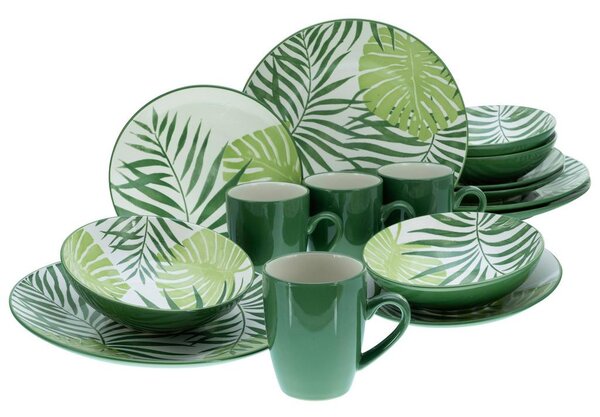 Creatable Kombinirani Servis Tropicana Grün, 16-Delni
