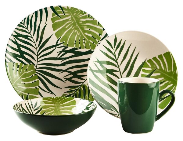 Creatable Kombinirani Servis Tropicana Grün, 16-Delni