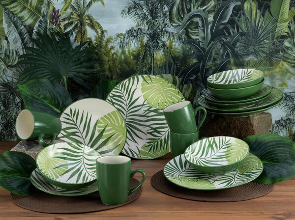 Creatable Kombinirani Servis Tropicana Grün, 16-Delni