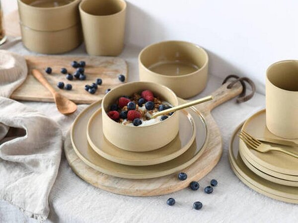 Creatable Kombinirani Servis Futuro Sand, 16-Delni