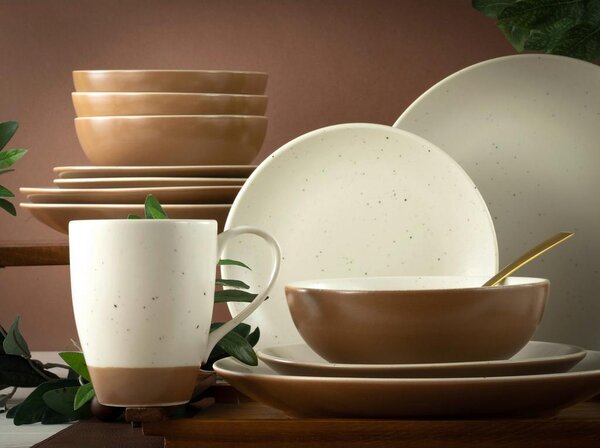 Creatable Kombinirani Servis Sand Dunes Creme, 16-Delni