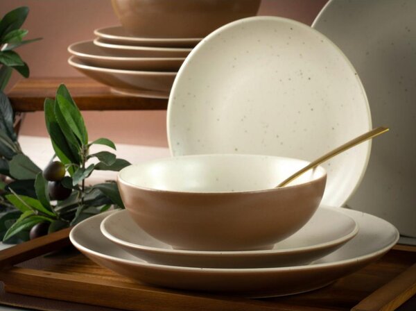 Creatable Kombinirani Servis Sand Dunes Creme, 16-Delni