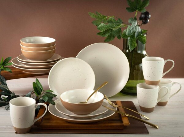 Creatable Kombinirani Servis Sand Dunes Creme, 16-Delni