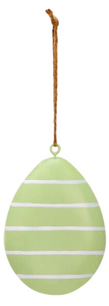 Viseče kovinsko jajce PASTEL EGG - več barv Barva: Roza