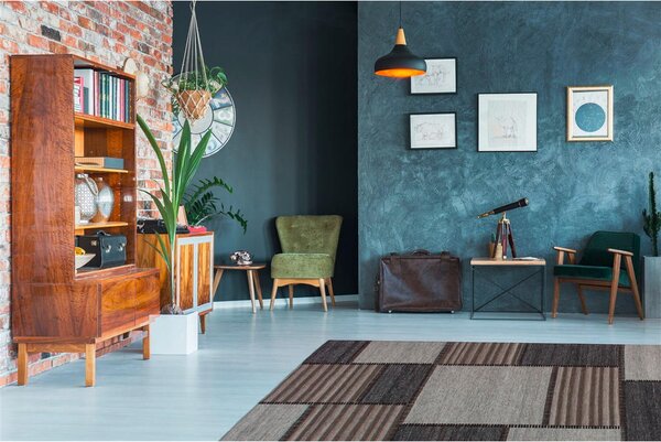 RAVNO TKANA PREPROGA Phoenix 112 Natur / Creme 120/170 cm krem barve, naravne barve