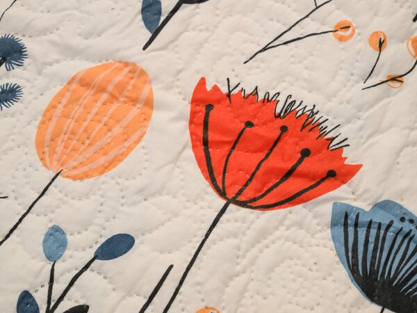 Pregrinjalo za posteljo LIORENA, kremno Dimenzije: 170 x 210 cm
