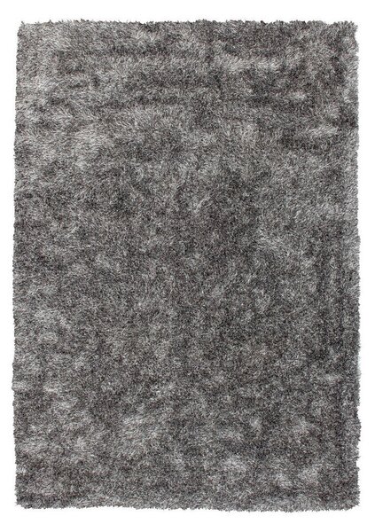 PREPROGA Z VISOKIM FLOROM Diamond 725 Grau / Weiß 80/150 cm taftano siva, bela