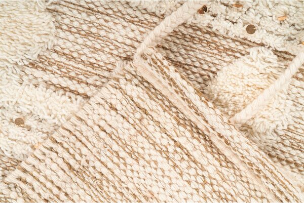 PREPROGA Bohist 425 Creme / Khaki 80/150 cm tkano večbarvno