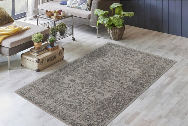 PREPROGA Perry 325 Grün / Taupe 80/150 cm tkano zelena, rjavosiva