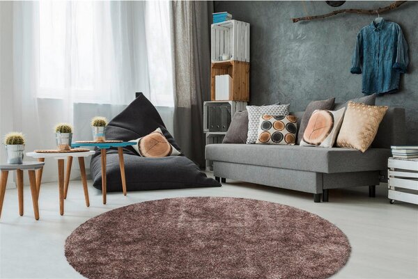PREPROGA Z VISOKIM FLOROM Diamond 725 Taupe taftano rjavosiva