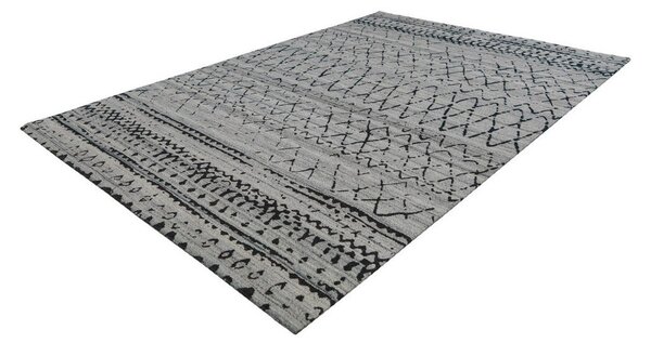 RAVNO TKANA PREPROGA Phoenix 113 Natur / Grau 120/170 cm siva, naravne barve