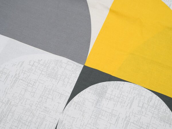 Posteljnina iz Renforcé bombaža GEOMETRIES barvna Dimenzije posteljnine: 70 x 90 cm | 140 x 200 cm