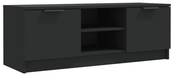 VidaXL TV omarica črna 102x35x36,5 cm inženirski les