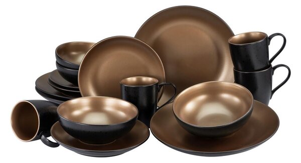 Creatable Kombinirani Servis Glamour Gold, 16-Delni