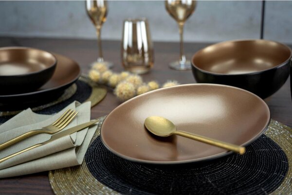 Creatable Kombinirani Servis Glamour Gold, 16-Delni