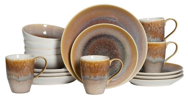Creatable Kombinirani Servis Caldera Sand, 16-Delni