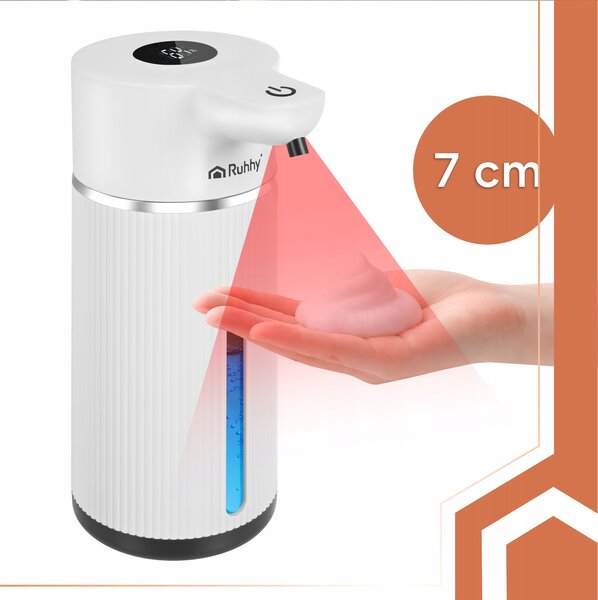 Brezkontaktni aku. dozator mila s senzorjem 420ml LCD touch bel